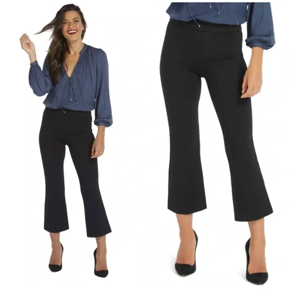 Spanx Cropped Flare Ponte Pants